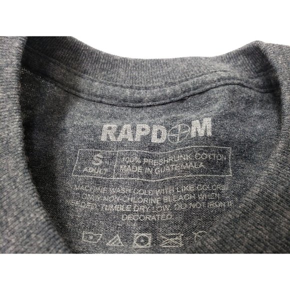 Rapdom Tactical Gear T-Shirt If Guns Are Outlawed Mens Size S Dark Heather NWOT - Picture 5 of 9